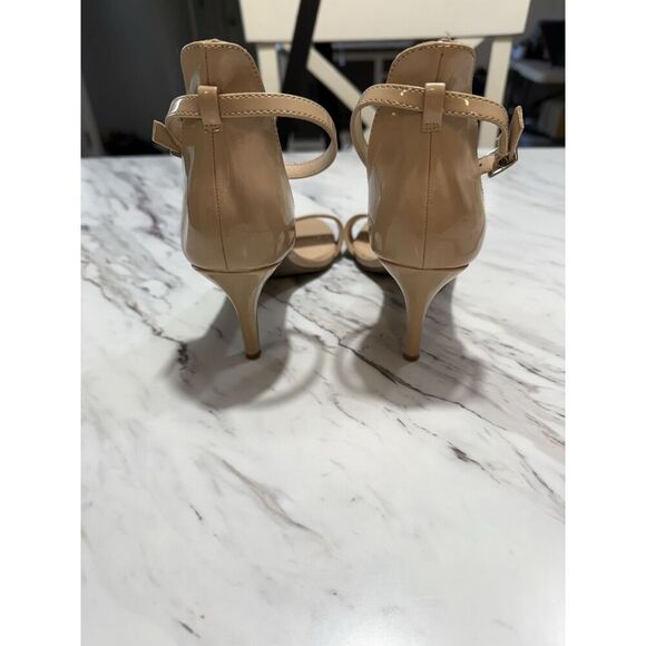 Cato Ankle Strap Stiletto Heal Beige/Nude Women's Size 9 M - Picture 7 of 15
